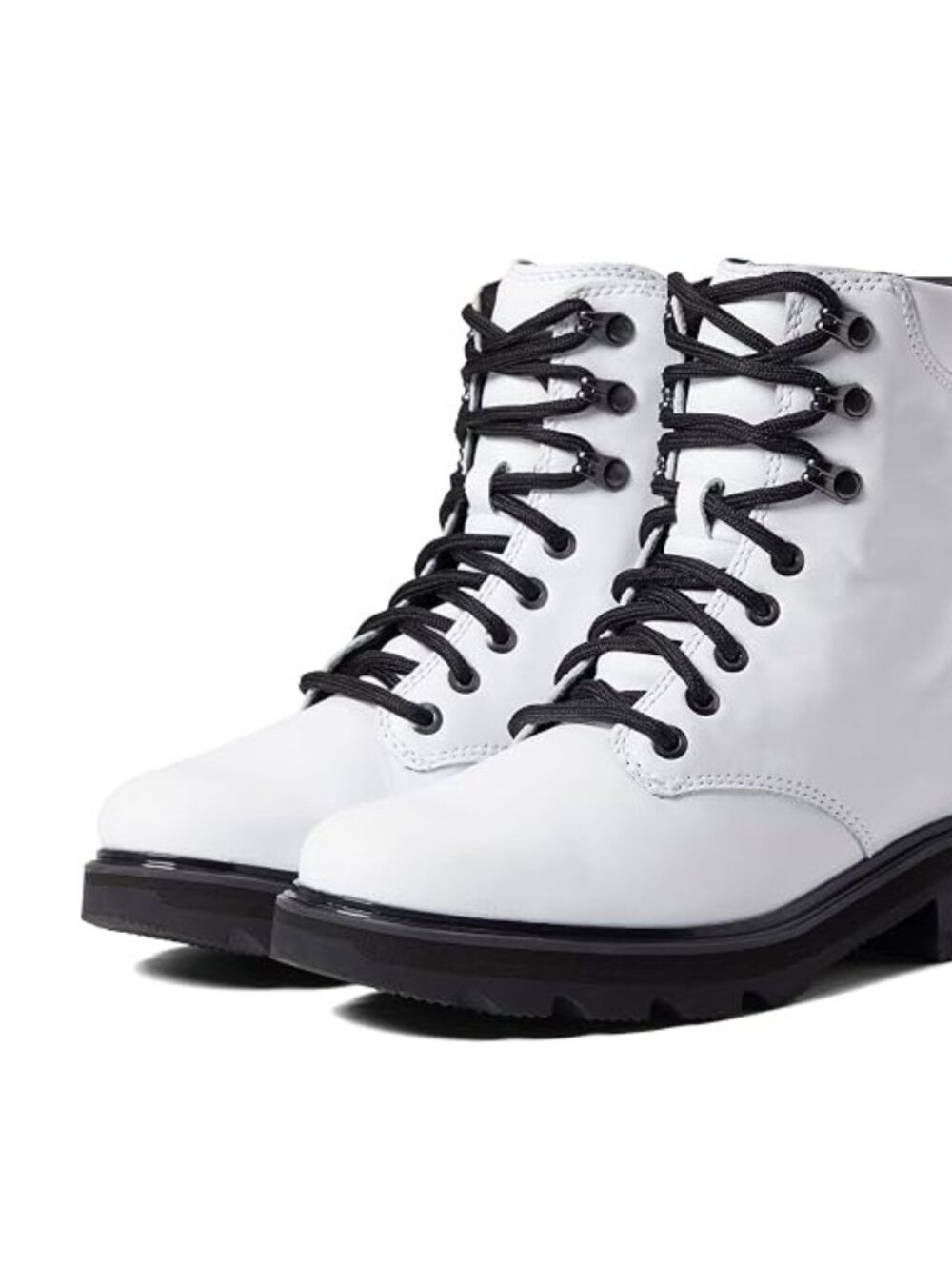 SOREL Women's Lennox™ Lace STKD Boot in White Size 7.5